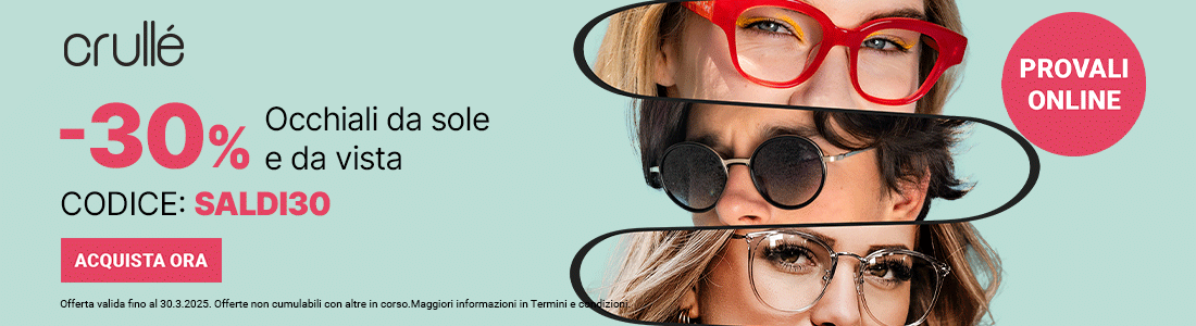 Occhiali Crullé -30% | Offerta occhiali Crullé