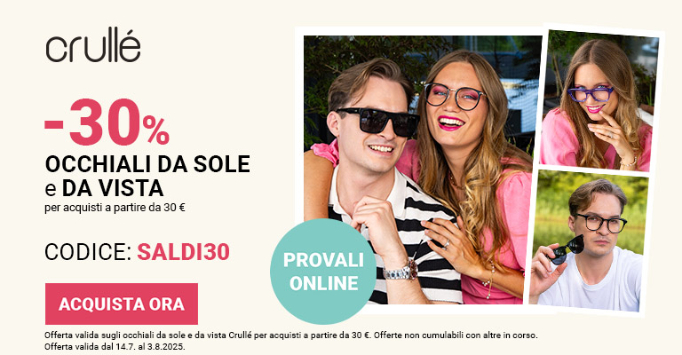 Occhiali Crullé -30% | Offerta occhiali Crullé