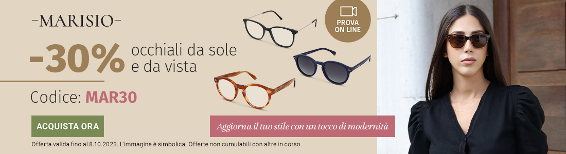 Occhiali da sole e da vista Marisio