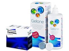 PureVision (6 lenti) + soluzione Gelone 360 ml