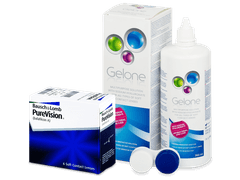 PureVision (6 lenti) + soluzione Gelone 360 ml
