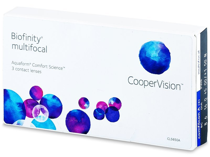 Lenti a contatto Biofinity Multifocal (3 lenti) da 24.69 EUR
