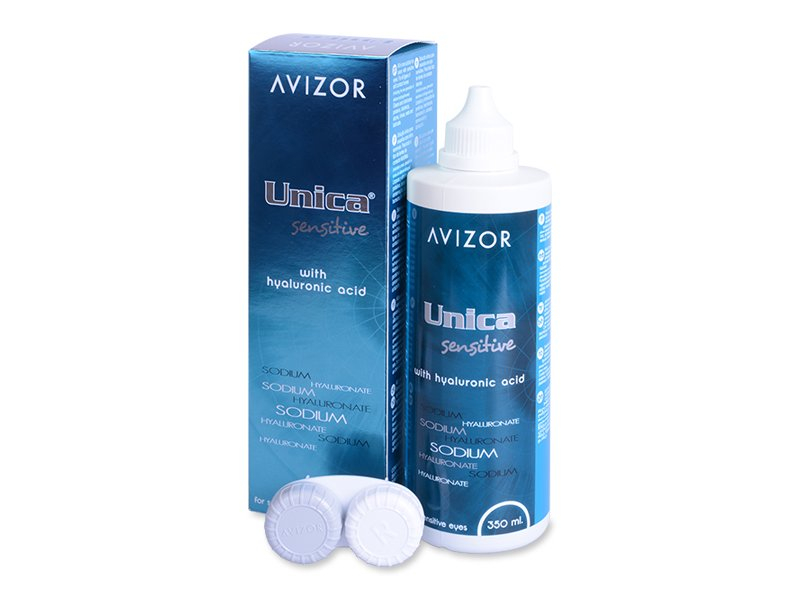 Soluzione per lenti a contatto Avizor Unica Sensitive 350 ml 