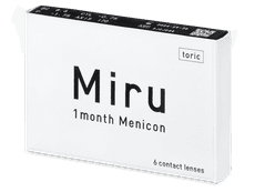 Miru 1 Month Menicon for Astigmatism (6 lenti)