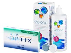 Air Optix for Astigmatism (6 lenti) + soluzione Gelone 360 ml