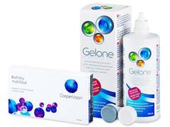 Biofinity Multifocal (3 lenti) + soluzione Gelone 360 ml