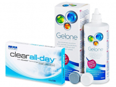 Clear All-Day (6 lenti) + soluzione Gelone 360 ml