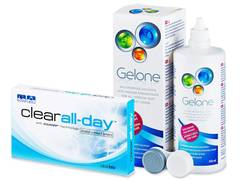 Clear All-Day (6 lenti) + soluzione Gelone 360 ml