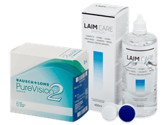 PureVision 2 (6 lenti) + soluzione Laim Care 400 ml
