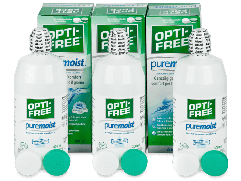 Soluzione OPTI-FREE PureMoist 3 x 300 ml 