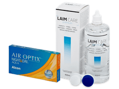 Air Optix Night and Day Aqua (6 lenti) + soluzione Laim Care 400 ml