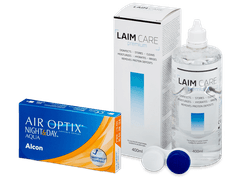 Air Optix Night and Day Aqua (6 lenti) + soluzione Laim-Care 400 ml