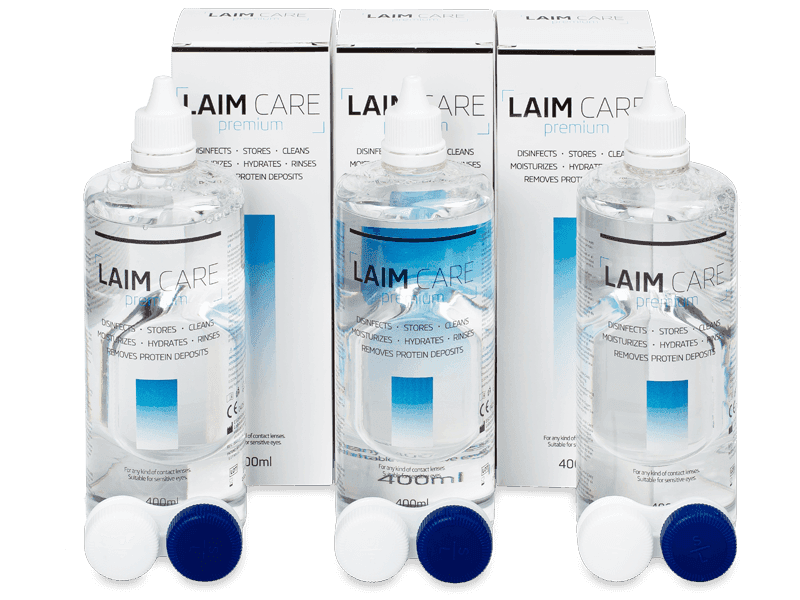 Soluzione per lenti a contatto LAIM-CARE 3x400 ml