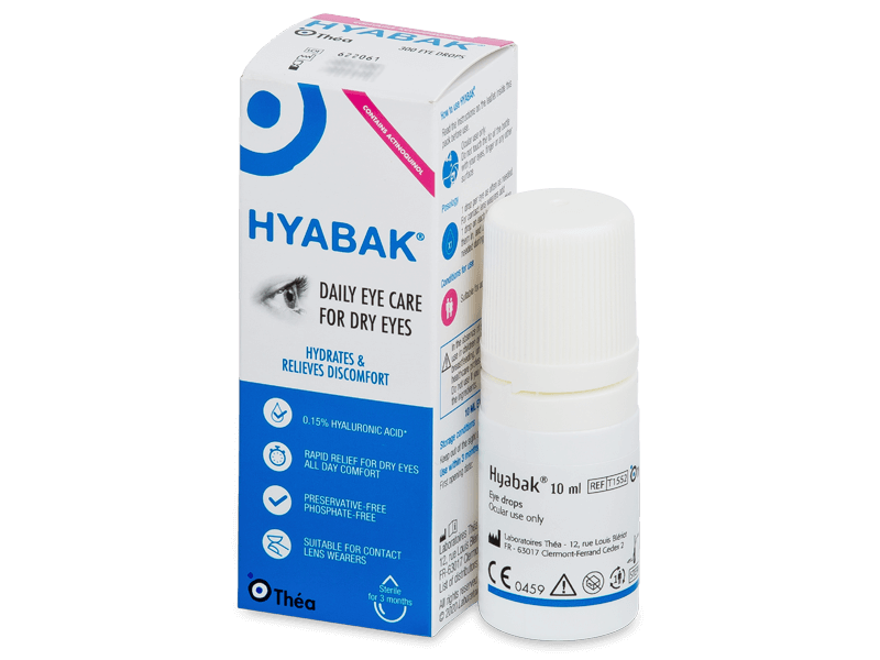 Gocce oculari Hyabak 0.15% - 10 ml 