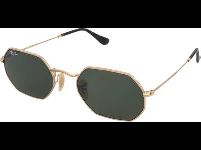 Ray-Ban Octagonal Flat Lenses RB3556N 001 