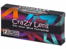 ColourVUE Crazy Lens - Solar Blue - non correttive (2 lenti)