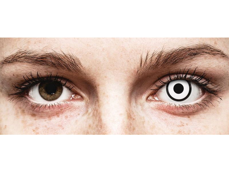 ColourVUE Crazy Lens - White Zombie - correttive (2 lenti)