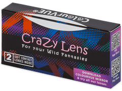 ColourVUE Crazy Lens - White Zombie - correttive (2 lenti)