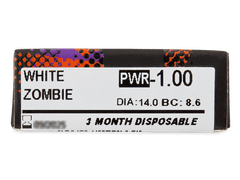 ColourVUE Crazy Lens - White Zombie - correttive (2 lenti)