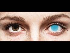 ColourVUE Crazy Glow Electric Blue - non correttive (2 lenti)