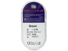 TopVue Color - Brown - correttive (2 lenti)