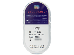 TopVue Color - Grey - correttive (2 lenti)