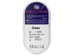 TopVue Color - Green - correttive (2 lenti)