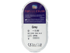 TopVue Color - Grey - non correttive (2 lenti)