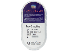 TopVue Color - True Sapphire - non correttive (2 lenti)