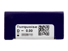 TopVue Color - Turquoise - non correttive (2 lenti)