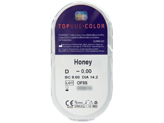 TopVue Color - Honey - non correttive (2 lenti)