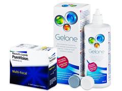 PureVision Multi-Focal (6 lenti) + soluzione Gelone 360 ml