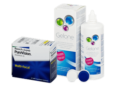 PureVision Multi-Focal (6 lenti) + soluzione Gelone 360 ml