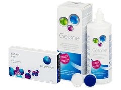 Biofinity Toric (6 lenti) + soluzione Gelone 360 ml