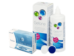 Safegel Fusion 7 Days (12 lenti) + soluzione Gelone 360 ml