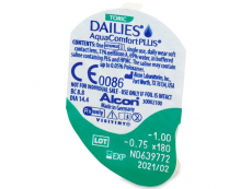 Dailies AquaComfort Plus Toric (30 lenti)