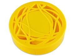 Astuccio con specchietto - Yellow ornament 