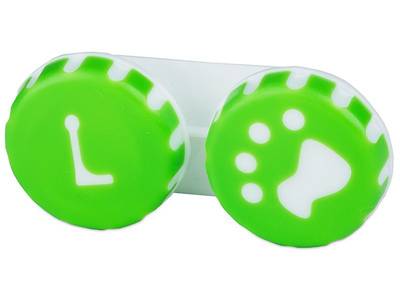Astuccio porta lenti Paw green