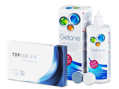 TopVue Air (6 lenti) + soluzione Gelone 360 ml