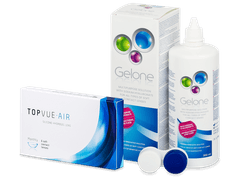 TopVue Air (6 lenti) + soluzione Gelone 360 ml