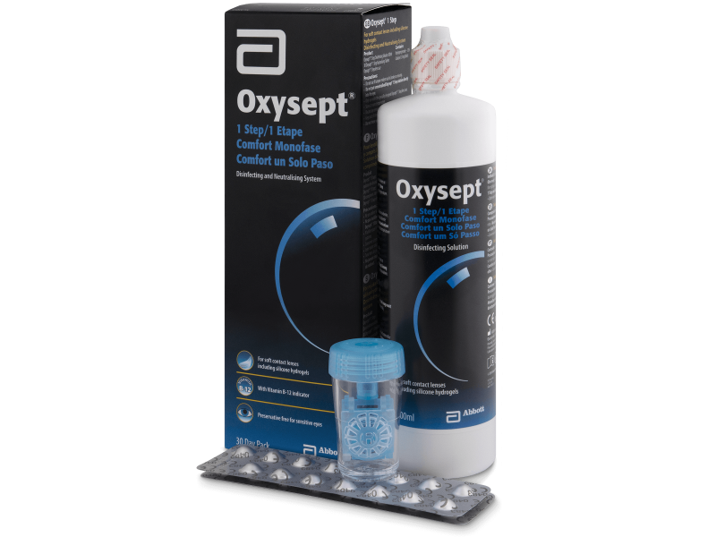 Soluzione Oxysept 1 Step 300 ml + 30 tab 