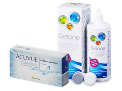 Acuvue Oasys (12 lenti) + soluzione Gelone 360 ml