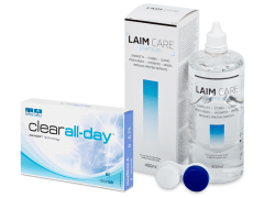 Clear All-Day (6 lenti) + soluzione Laim-Care 400 ml