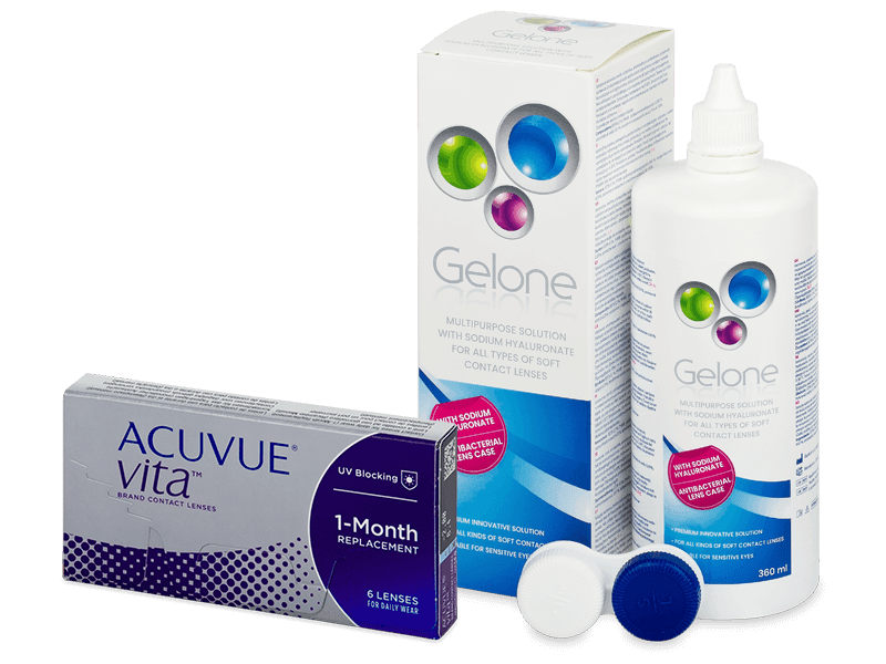 Acuvue Vita (6 lenti) + soluzione Gelone 360 ml