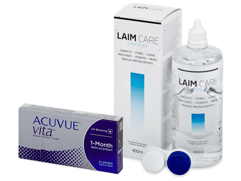 Acuvue Vita (6 lenti) + soluzione Laim Care 400 ml