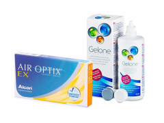 Air Optix EX (3 lenti) + soluzione Gelone 360 ml