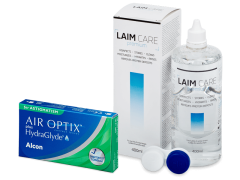 Air Optix plus HydraGlyde for Astigmatism (6 lenti) + soluzione Laim-Care 400 ml