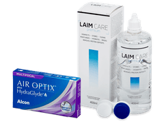 Air Optix plus HydraGlyde Multifocal (3 lenti) + soluzione Laim-Care 400 ml