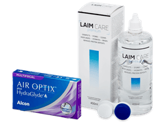 Air Optix plus HydraGlyde Multifocal (6 lenti) + soluzione Laim-Care 400 ml