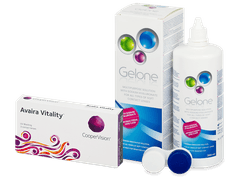 Avaira Vitality (3 lenti) + soluzione Gelone 360 ml
